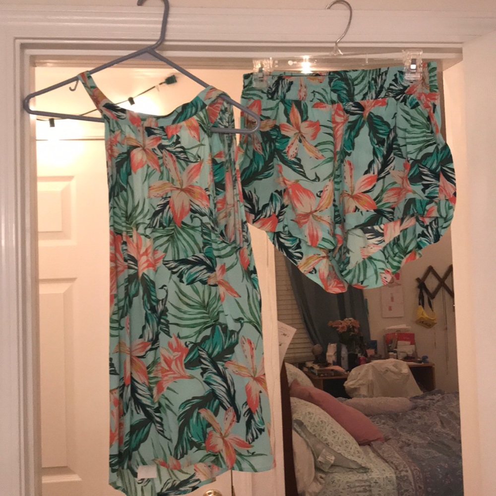 Mink Pink Tropical Two Piece